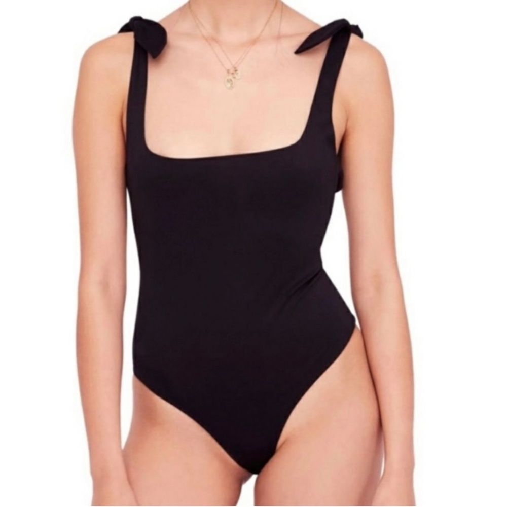 Free People black tie bodysuit